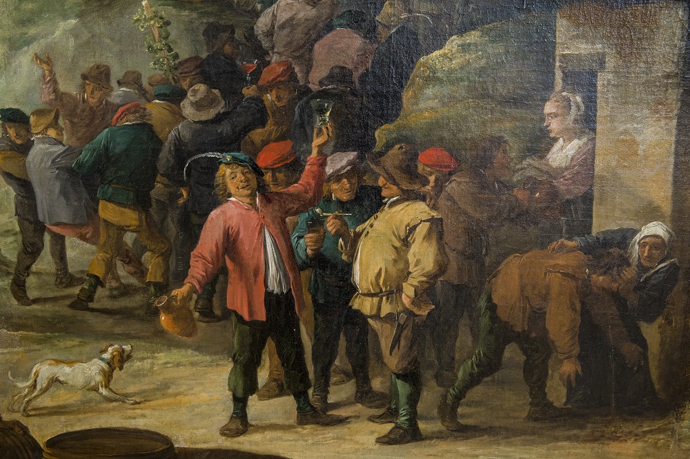 The Wine Harvest, David Teniers the Younger - Est. region of £4million_detail 4.jpg