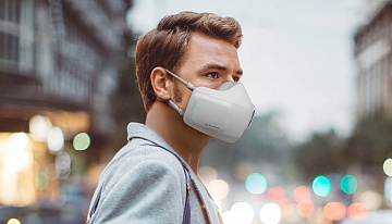 Компания LG выпустила инновационную защитную маску-очиститель воздуха PuriCare